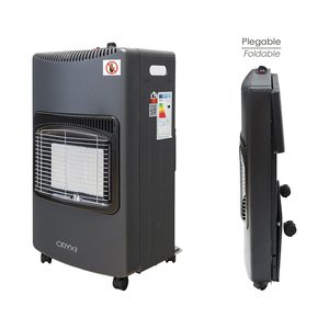 Stufa a Gas Infrarossi in Ceramica 4,5 kW Pieghevole. 3 Potenze, con Ruote, Accensione Piezoelettrica - Product Image 1