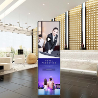Harga pabrik P2.5 layar Display LED Mini dalam ruangan papan reklame Digital HD portabel untuk belanja di Mall penggunaan Media Video