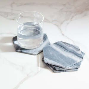 Handmade Stone Coaster For Home Kitchen Restaurant Hotel Tableware Coaster in Best Design - Product Image 2