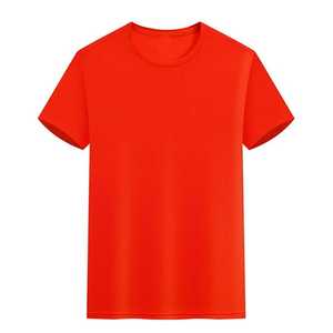 T-shirts pour hommes, basiques, 100% coton, manches courtes, col en V, été, légers, tricotés, respirants, séchage rapide, motif, coupe régulière, décontractés - Product Image 1