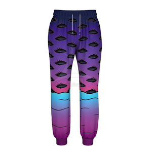 Sublimated Joggers Men Custom Design Winter Warm Cotton Lightweight Casual Regular Fit Mid Waist <b>Trouser</b> - Product Image 2