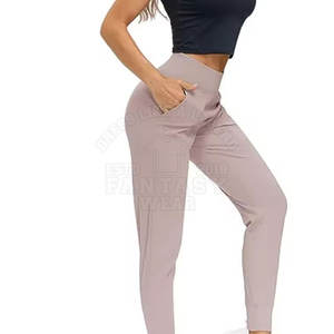 กางเกงโยคะผู้หญิงทรงสลิมฟิต ยืดหยุ่น ทันสมัย สวมใส่สบาย เอวสูง เหมาะสำหรับออกกำลังกายและเล่นกีฬา - Product Image 3