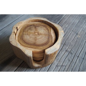 Heart Shape Wooden <b>Coaster</b> Used to Hold <b>Tea</b> & Coffee Mugs Hot & Top Selling Wood <b>Coaster</b> and Walnut Wood <b>Tea</b> <b>coaster</b> Set Agate - Product Image 4