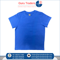 Personnalisation possible pour les hommes décontractés 180 GSM poids du tissu 100% coton col rond coupe régulière T-shirts au meilleur prix du marché
