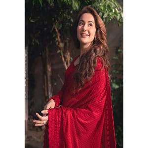 Sari de mariage luxueux en mousseline Hania Amir X Faiza Saqlain EVIA TC-1422 - Product Image 5