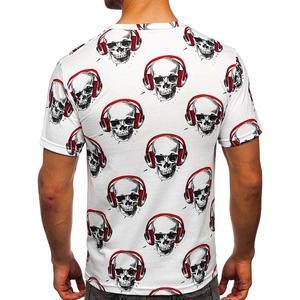 Camiseta Sublimada Personalizada para Hombre, Ropa Urbana, Tejido Transpirable de Secado Rápido, para Playa, Caminatas, Uso Diario Informal, Fabricante OEM - Product Image 2