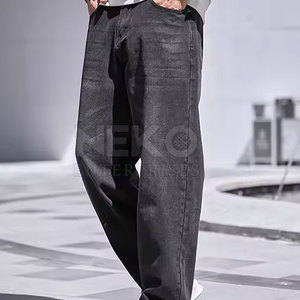 Nouvel arrivage de pantalons baggy pour hommes fabriqués au Pakistan couleur personnalisée 100% pantalons pour hommes lavés en coton - Product Image 3