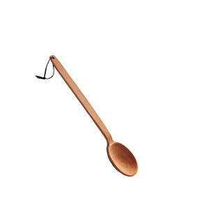 Mini cuillère en bois de forme ronde en bois de haute qualité cuillères à glace en bois avec utilisation à la main à bas prix - Product Image 1