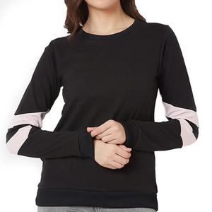 Sweat-shirts pour femmes, style d'hiver, manches longues, vêtements décontractés, logo privé, taille adulte, col rond - Product Image 4