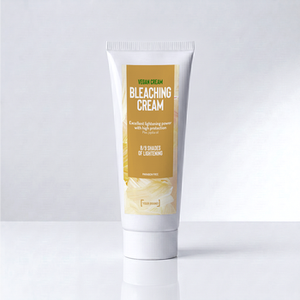 CREMA VEGANA - 8/9 niveles, PROBADA EN EL CUERO CABELLUDO, Crema Decolorante con Manzanilla, Bisabolol y Arginina Vegana, Hecho en Italia - Product Image 1