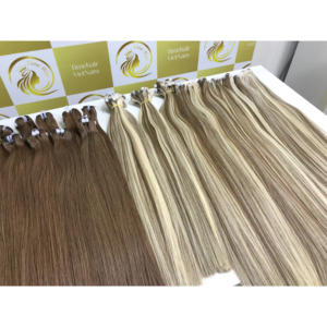 Tendance chaude Brun Bonestraight Remy Extensions de Cheveux Vietnamien Trame Raw Virgin HD pour Perruques Lace Frontal - Product Image 1