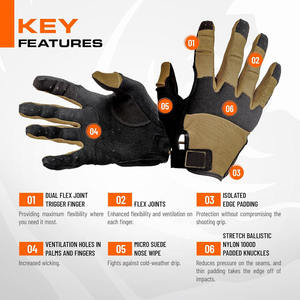Shooting Gloves Rubber <b>Mold</b> <b>Hand</b> Protective Riding and Shooting Gloves for Men and Women on Cheap Prices - Product Image 4