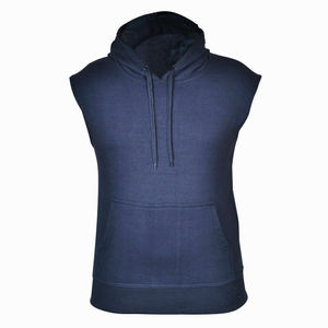 Cheap Price Top Quality <b>Sleeveless</b> <b>Hoodies</b> Fashion Men <b>Hoodies</b> Sweatshirts Casual <b>Sleeveless</b> Plain <b>Hoodies</b> for Boys - Product Image 4