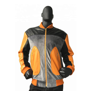 Chaquetas de cuero natural fuertes a la moda casual estilo moto con bolsillos con cremallera inviernos mejores chaquetas a prueba de viento al por mayor - Product Image 5