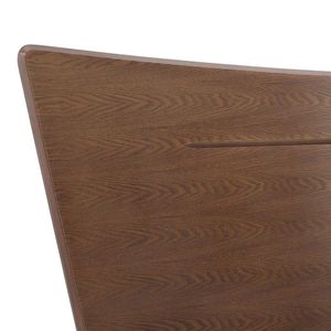 โครงเตียงไม้สักทึบเรียบง่ายทันสมัยกลางศตวรรษ - Product Image 6