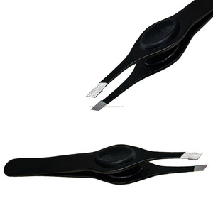 Pince à épiler droite WORLD PRECISION SURGICAL en acier inoxydable, légère, à pointe fine, avec poignée confortable, réutilisable pour les poils des sourcils - Product Image 5