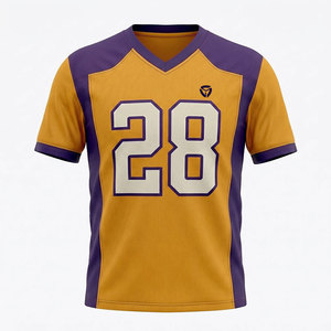 Camiseta de Fútbol Americano, Tejido Transpirable, Diseño Ligero, Ajuste Cómodo, Ideal para Entrenamientos, Partidos y Rendimiento - Product Image 1