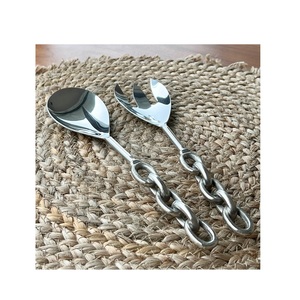 ชุดเซิร์ฟเวอร์สลัดสแตนเลส,ช้อนผสมผักผลไม้เซิร์ฟเวอร์สลัด Alora - Product Image 4