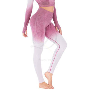 Leggings de Cintura Media para Mujer, Estilo Moderno, Sólidos, Transpirables, Cómodos, de Alta Calidad, para Yoga, MOQ Bajo, Gran Venta - Product Image 6