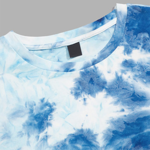OEM para hombre tie Dye verano Camisetas tela de algodón transpirable logotipo personalizado impresión y etiqueta privada servicio disponible - Product Image 4