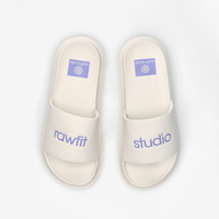 [rawfit Studio] Pantoufles Femme à Bout Ouvert, Légères, Écologiques, Douces et Confortables – Meilleures Ventes en Corée
