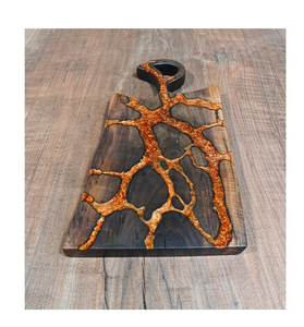 Planche à découper en résine de bois de conception fantaisie planche à fromage en bois de meilleure qualité pour une utilisation en cuisine au coût le plus bas - Product Image 4