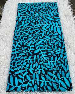 Style éthiopien 100 pour cent coton africain Holland tissu imprimé à la cire pour robes véritable matériel Ankara pour les projets de couture - Product Image 4