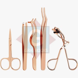 Premium Quality Customized Logo Lash <b>Applicator</b> Tweezer Private <b>Label</b> Eye Lash Tweezers - Product Image 3