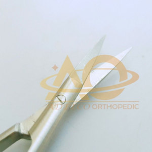 Tijeras de microcirugía de arco Iris, juego de 10 unidades, rectas y curvadas, con muelle de Noyes, 11,5 cm - Product Image 5