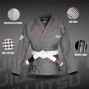 ชุด BJJ GI ชุดกิโมโนผ้าน้ำหนักเบาชุด OEM สำหรับการฝึกโลโก้ที่กำหนดเอง - Product Image 5