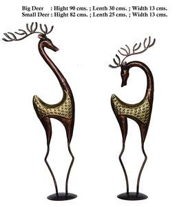 Conjunto de estatuillas de Reno Vintage, escultura decorativa de Reno de Navidad para jardín y estatua para decoración del hogar, suministros para eventos, decoración - Product Image 6