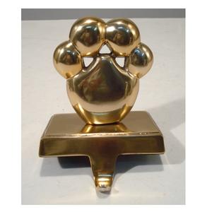 Porte-chaussettes en métal argenté brillant pour chat, pour la décoration de Noël et de fête à la maison - Product Image 4