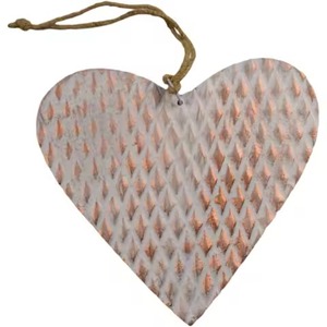 Adornos Colgantes en Forma de Corazón para Navidad y Año Nuevo, Decoraciones Festivas para Fiestas - Product Image 2