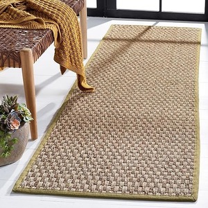 พรมปูรองสี่เหลี่ยมทำมือแบบเวียดนามทำจากหญ้าทะเลผักตบชวาเหมาะสำหรับพื้นที่ที่มีการจราจรหนาแน่นในห้องนั่งเล่นห้องนอน - Product Image 5