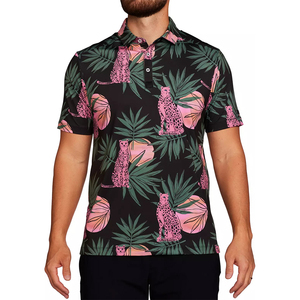 OEM sublimation polo <b>shirts</b> breathable quick dry anti-wrinkle sustainable latest arrival soft material unique men's polo <b>shirts</b> - Product Image 1