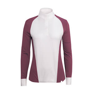 Camisa de equitación de alta calidad para mujer, ropa deportiva personalizable, ropa ecuestre, venta al por mayor, camisetas de espectáculo de equitación, Top Baselayer - Product Image 2