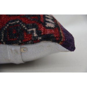 Funda de almohada vintage de 12x20 pulgadas, regalo de agradecimiento, regalo de San Valentín rojo marroquí, Euro Sham - Product Image 4