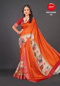 Katki ผ้าไหมทอมือแท้ผ้าไหมส่าหรีช่างฝีมือหรูหราผ้าบานาราซิสานด้วยผ้าไหมบริสุทธิ์แบบเรียบง่ายสง่างามเหนือกาลเวลา - Product Image 3