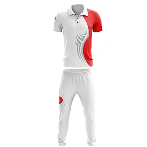 Uniforme de Cricket Más Vendido, Personalizado con Logotipo y Nombre del Equipo, Impresión de Camisetas de Cricket, Uniforme de Cricket al por Mayor - Product Image 1
