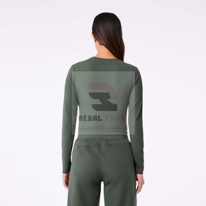 Medical Scrubs Underscrubs <b>Long</b> <b>Sleeve</b> Unisex Under Scrub For Hospital - Product Image 2
