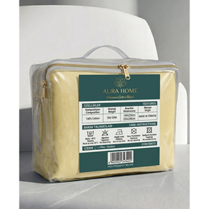 Premium 3-Side Gusset PVC <b>Bag</b> with 3-Side Zipper Double Handle Clear Plastic <b>Packing</b> Case Customizable Made in Turkey - Product Image 4
