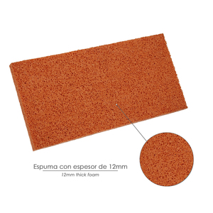 Talocha Arancione Schiuma / Alluminio 24 x 12 cm. - Product Image 4