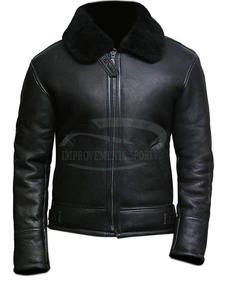 Chaquetas de cuero de vaca genuina totalmente personalizadas para hombres de alta calidad de talla grande hechas en Sialkot Pakistán - Product Image 4