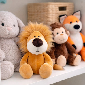 Soft Plush <b>Lion</b> <b>Toy</b>, Baby/Toddler Gift, Kawaii <b>Lion</b> - Assorted Colors - Product Image 6