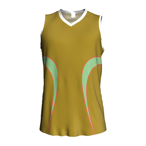 Maillot de basket-ball de mode de couleur personnalisée respirant et coutures à séchage rapide maillot de basket-ball de haute qualité - Product Image 1
