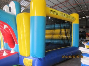 <b>Inflatable</b> PVC Crocodile Jumping Castle for <b>Kids</b> Adventure Parks City Parks Commercial Outdoor Use - Product Image 5