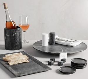 Best Price Classic Black 5mm Thick Luxury Stone Drink <b>Pads</b> Customizable Coasters From Indian Manufacturer Best Quality Mats <b>Pads</b> - Product Image 3