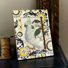 Artisan Bone and Resin Inlay <b>Multi</b> Color <b>Photo</b> <b>Frame</b> Beautifully Crafted MOP Inlay <b>Frame</b> for Precious <b>Photos</b> at Best Price - Product Image 2