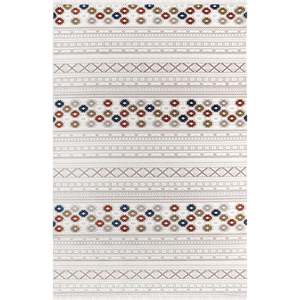 Tapis moderne multicolore Netline BI006, style Bristol, 100 % acrylique, anti-peluches, facile à nettoyer, durable, pour chambre à coucher, Home Depot - Product Image 3