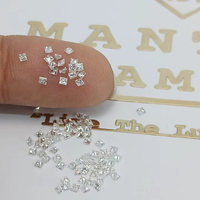 Venta al por mayor blanco princesa corte HPHT CVD princesa corte D Color VS diamantes sueltos Cuerpo a Cuerpo laboratorio diamante
